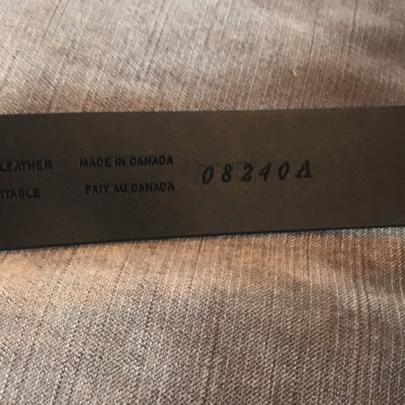 Fullum and Holt Leather Belt - Picture 5 of 16